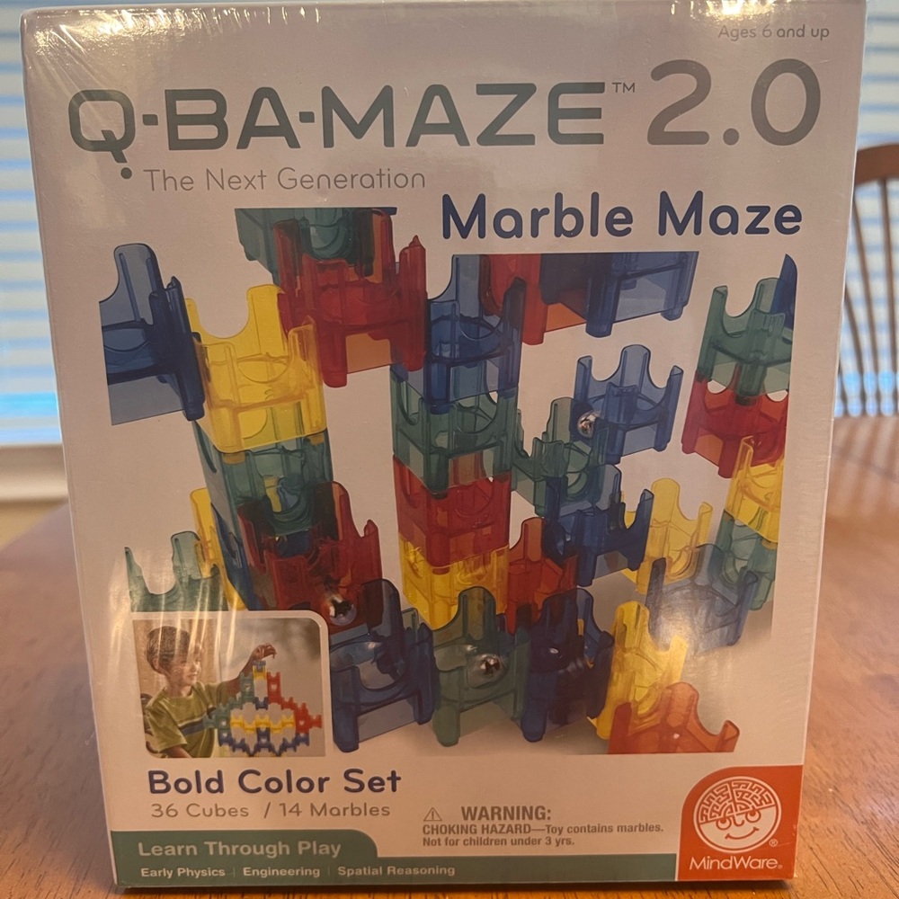 Q-BA-MAZE 2.0 Marble Maze Set